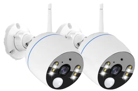 防犯カメラ2台設置プラン