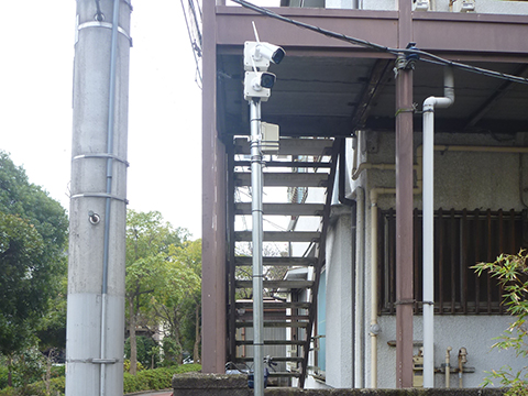 アパート周辺自立式