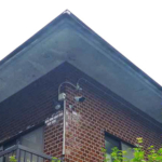 工場事務所2階から周辺監視