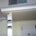 防犯カメラLED付き