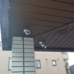オフィスビルの防犯カメラ施工